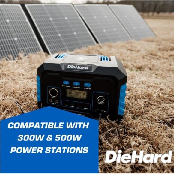 DieHard Solar Panel, 120-Watt, Foldable, Flexible, Lightweight, Portable - Desig - Picture 3 of 7